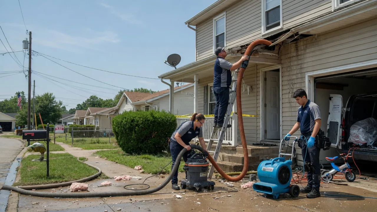 Water Damage Restoration in Farmer, OH near me